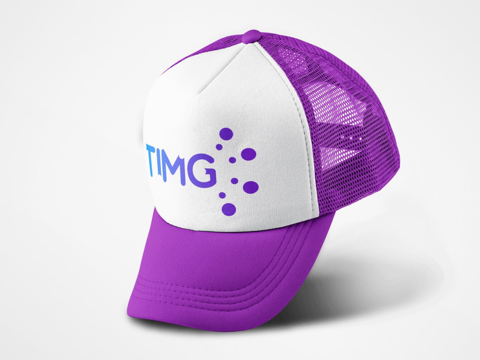 Gorras Adulto Sublimable Imprimible (MALLA y VISERA COLOR CON FRENTE BLANCA)