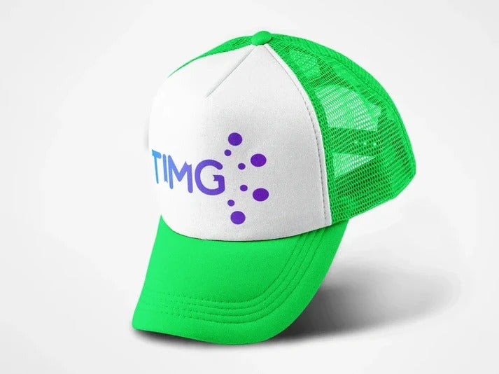 Gorras Adulto Sublimable Imprimible (MALLA y VISERA COLOR CON FRENTE BLANCA)