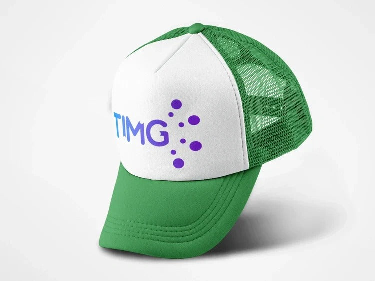 Gorras Adulto Sublimable Imprimible (MALLA y VISERA COLOR CON FRENTE BLANCA)