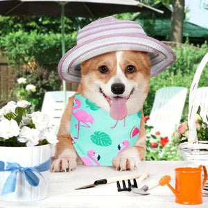 Bulk Sublimation Dog Bandanas Set - Washable & Adjustable Triangle Bibs for Pets