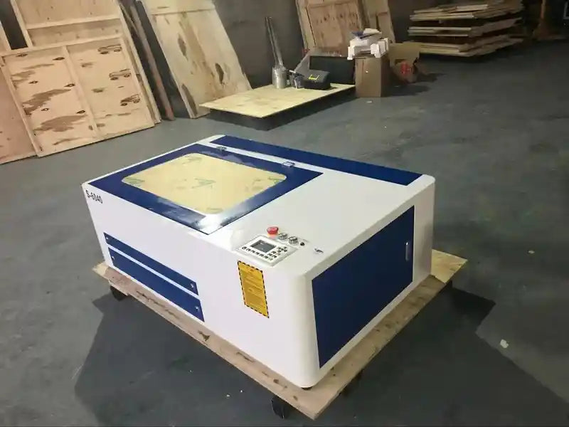 CNC Laser CO2 4030 Corte y grabado de acrilico madera goma