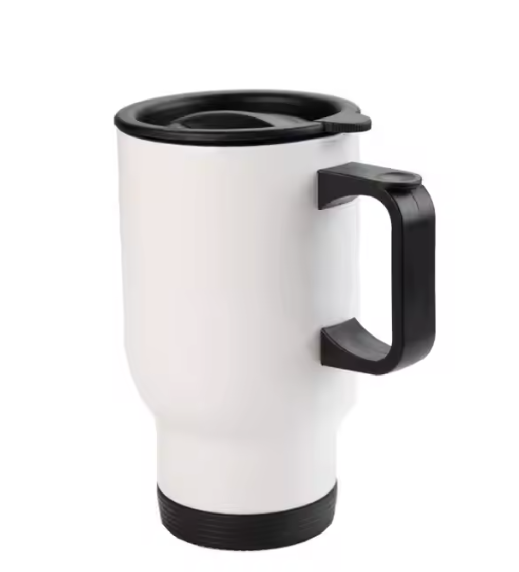 Taza para auto color blanco 16oz sublimables