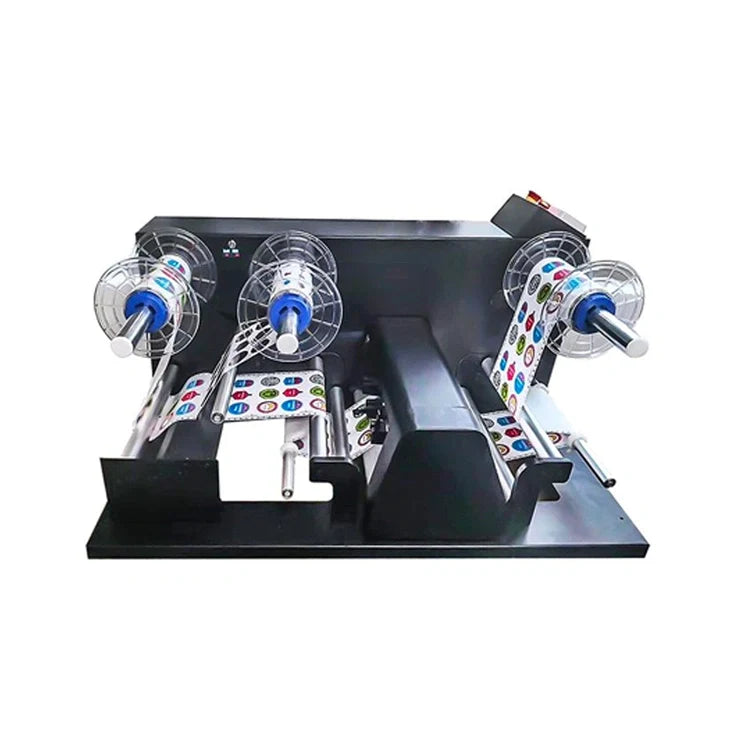 Cortador y troquelador de etiquetas M300 con sistema de rebobinado