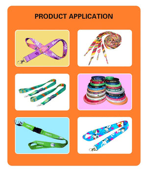 Estampadora de lanyard un lado apertura magnetica estampado