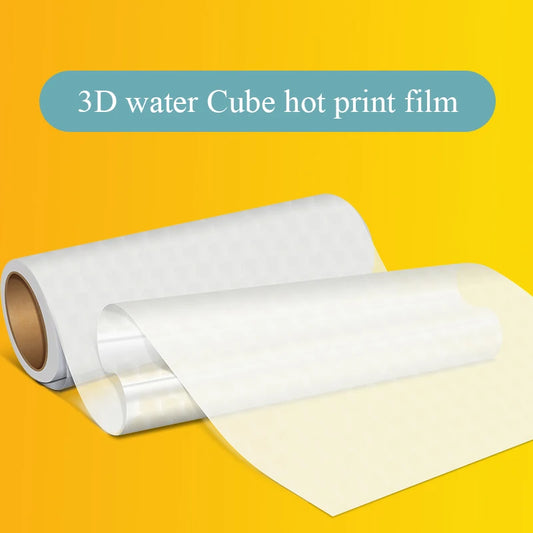 Film DTF Especial Water cube o Cubo de agua Impresión DTF