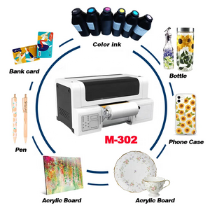 A3 XP600 Printhead UV Printer for Bottle