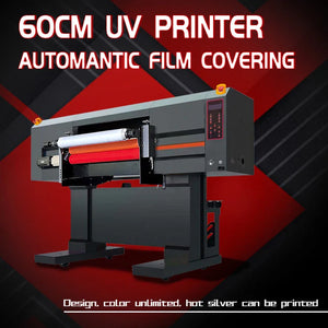 TIFFAN UV DTF Printer 8-Color Ink Sleeking Roll to Roll Transfer PET Film