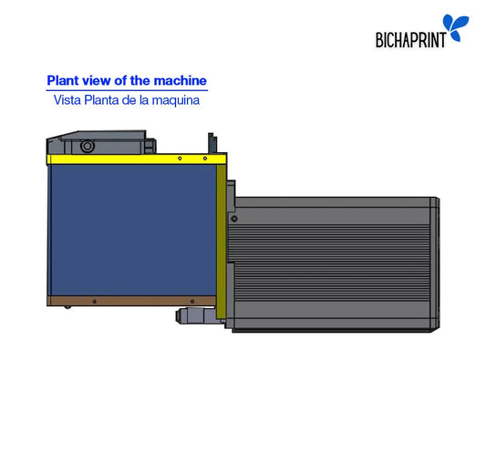 Marcadora laser con tubo de co2 para polos jeans tela vinyl cuero carton