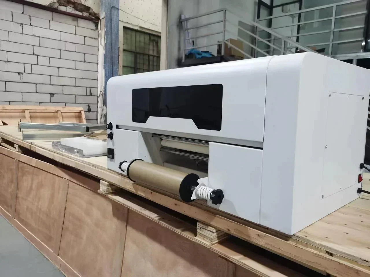 Plotter DTF UV blanco 2 cabezales xp600 - cama de arrastre para FILM AB - Preventa: Impresora UV de DTF de alta calidad