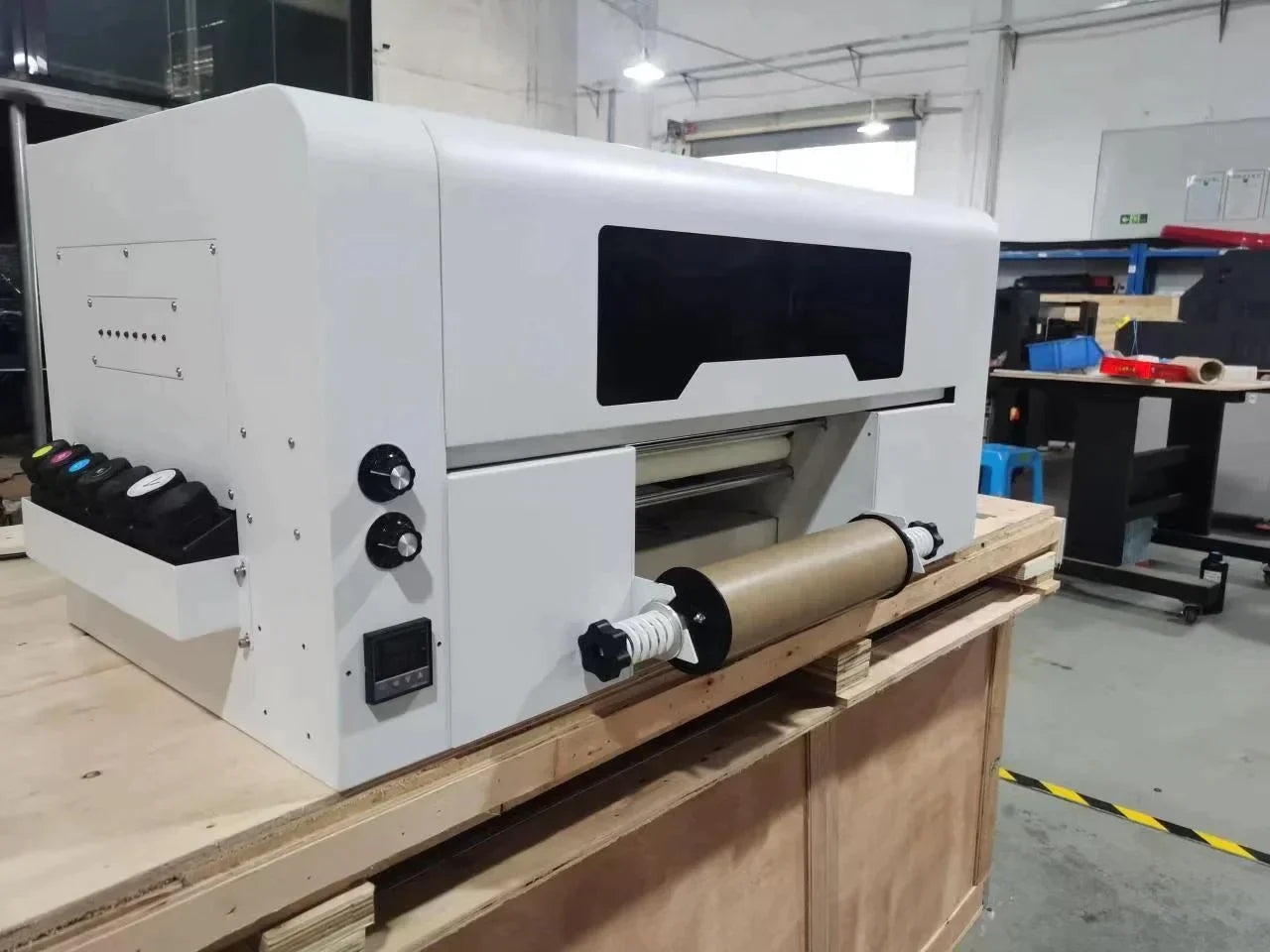 Plotter DTF UV blanco 2 cabezales xp600 - cama de arrastre para FILM AB - Preventa: Impresora UV de DTF de alta calidad