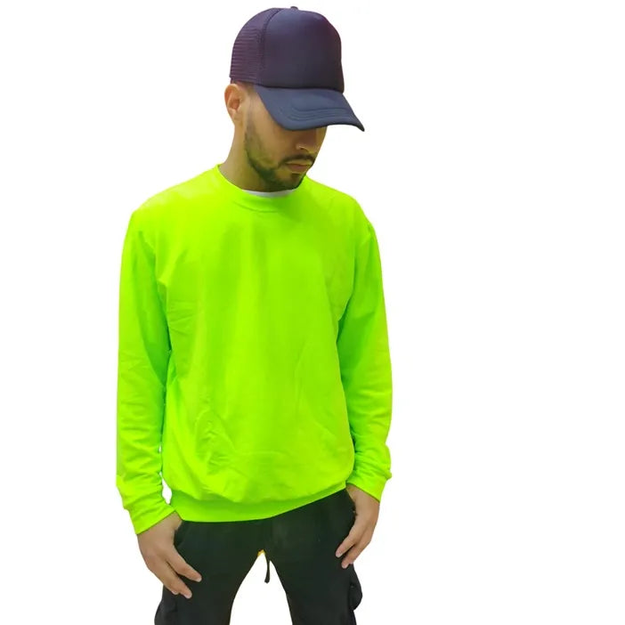 Poleras Sublimables Hombre Neon Verde tallas SML XL XXL
