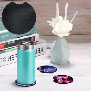 Sublimation Car Coasters - Pack of 20/50/100, 2.75" Round Blank Coasters