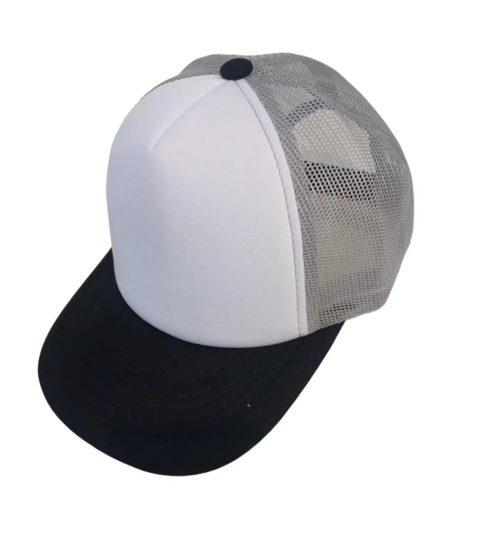 Gorra Negro - Hecho en Perú - Gorras Gris con visera Negra