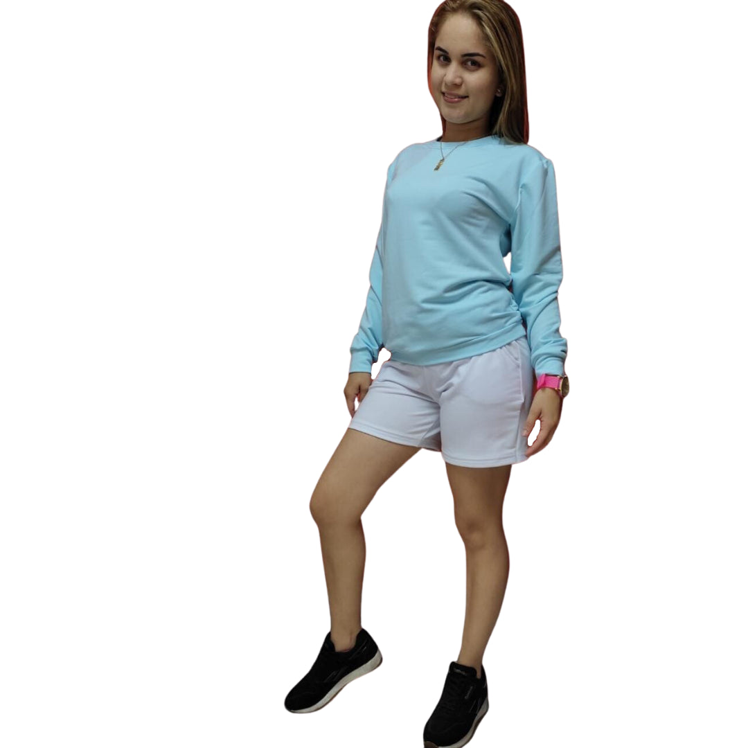 Sublimable Light Blue Lady SML T-Shirts