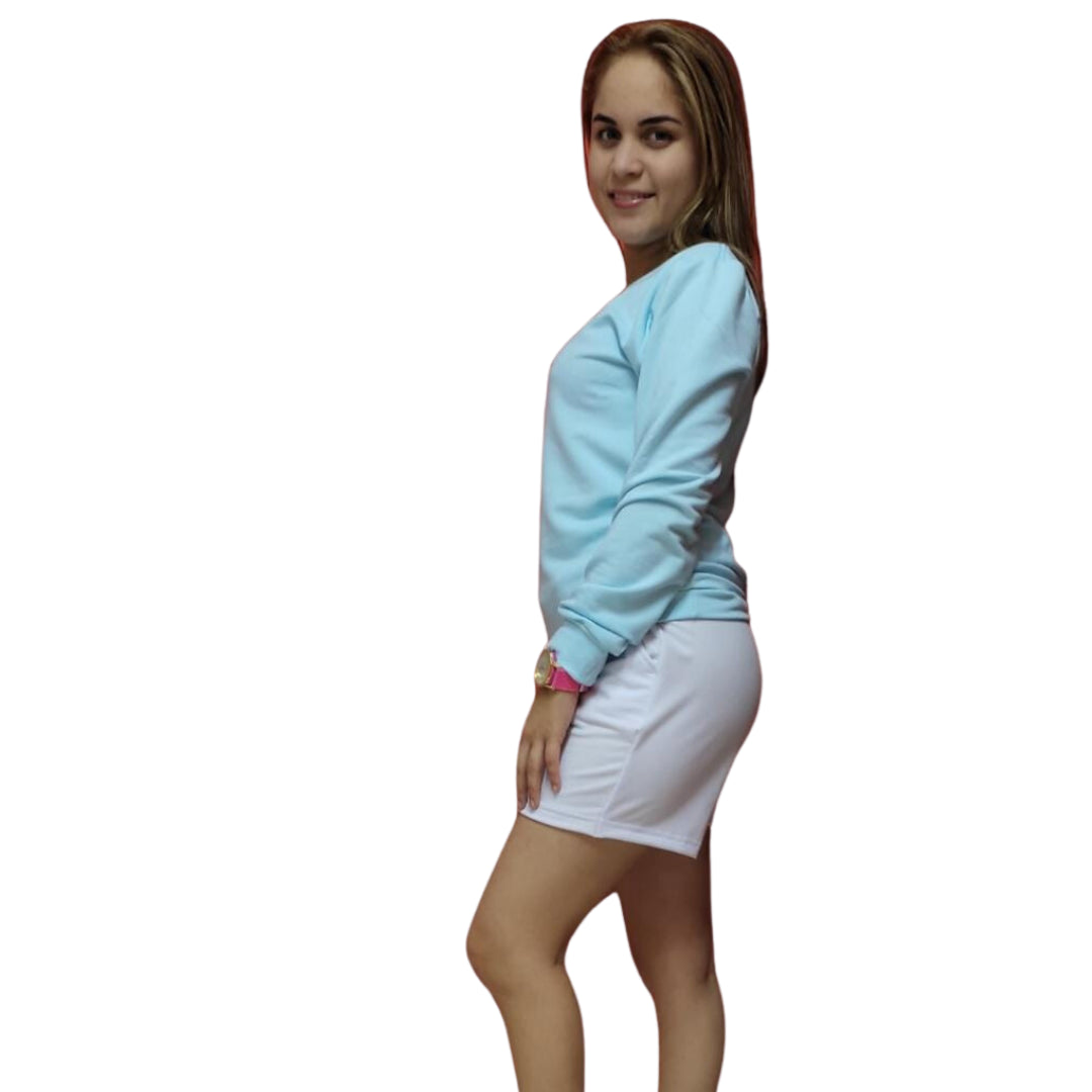 Sublimable Light Blue Lady SML T-Shirts