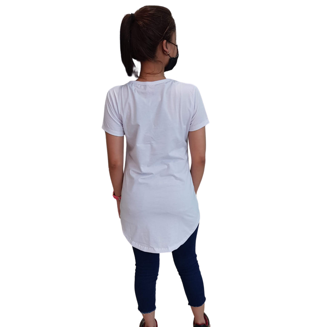 Polos Sublimables para Dama con cola de pato Corte princesa