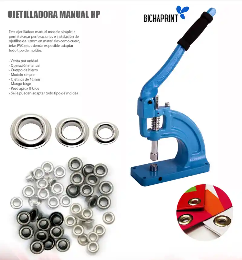 Hand Press Eyelet Machine