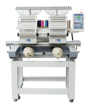 Hot Sale Cheap Cost 2 Head Hat T-Shirt Computerized Embroidery Machine
