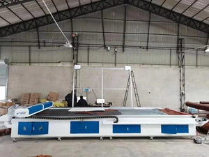 CNC Laser CO2 1610 con proyector para corte de patrones textiles