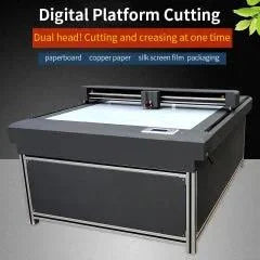 Cortador Cama plana Cabezal Dual - Corta Stiker