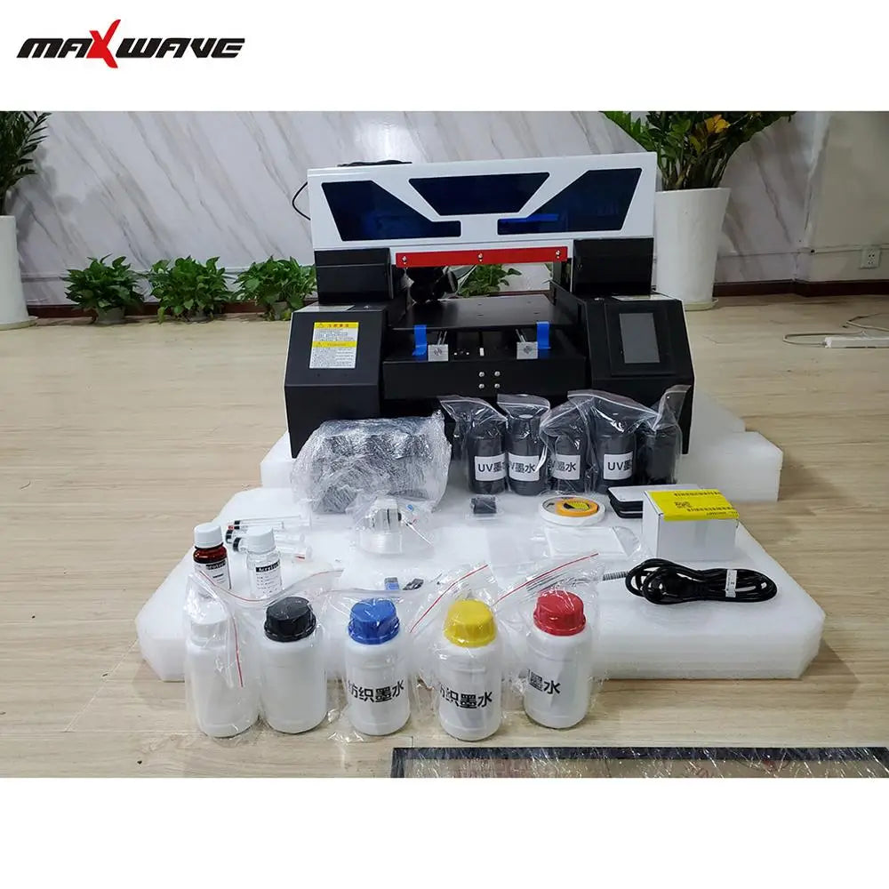 Direct to Garment Printer A3 Size DTG Digital Fabric T Shirt Printing Machine A2 UV Printer