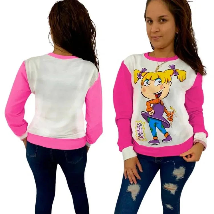 Poleras Sublimables Manga de color Chicle Neon