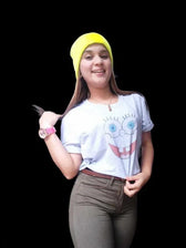 Polos Sublimables de Dama S al XL Cuello Redondo Gris Princesa