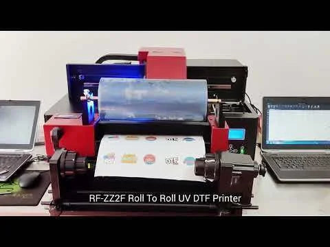 Rollo de 31 CM Film A para impresion UV DTF Blanco