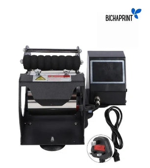 ST130 model cup heat transfer with 6 interchangeable molds