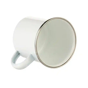 Tazón sublimable lechero metálico 12oz - borde normal