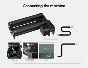  Unidad Rotatoria Ortur YRR 3 para CNC de hobbie corte y grabado