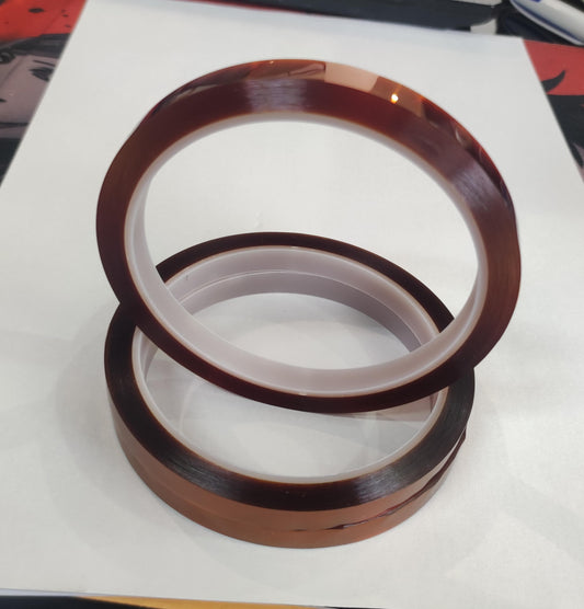 Cinta térmica 8mm ancho color rojo