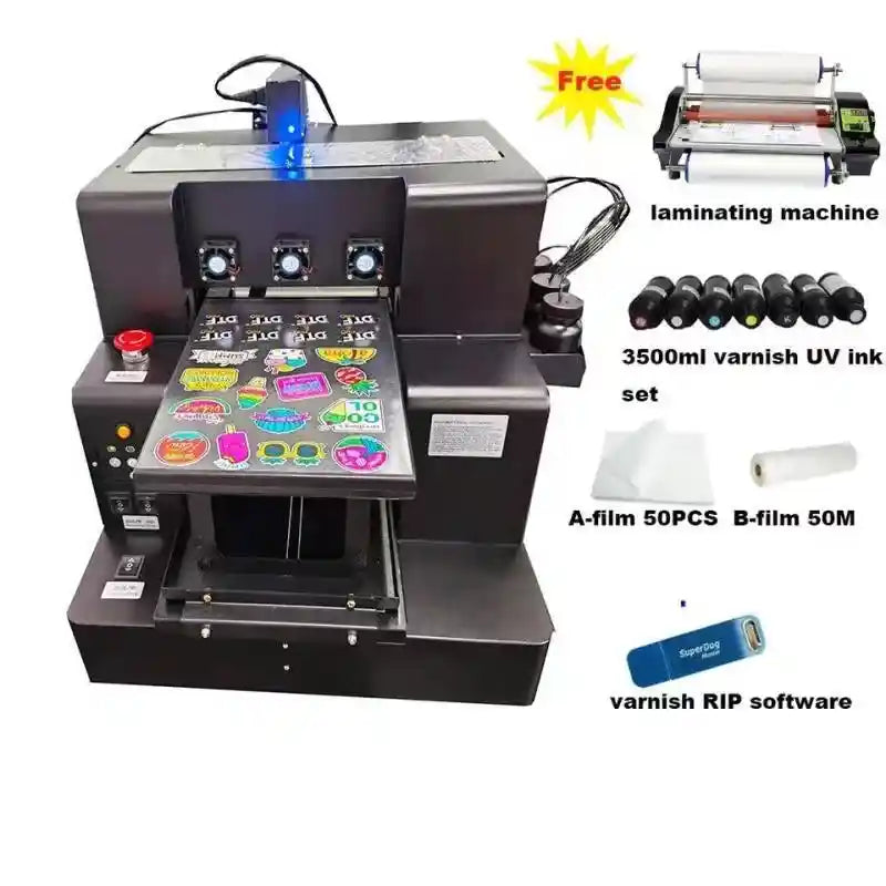 A4 UV printer applied to UV DTF a2030 KIT