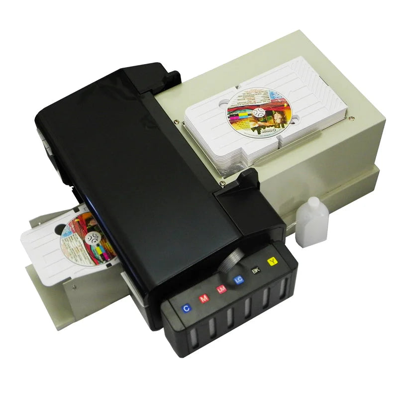 CDS printer with card tray