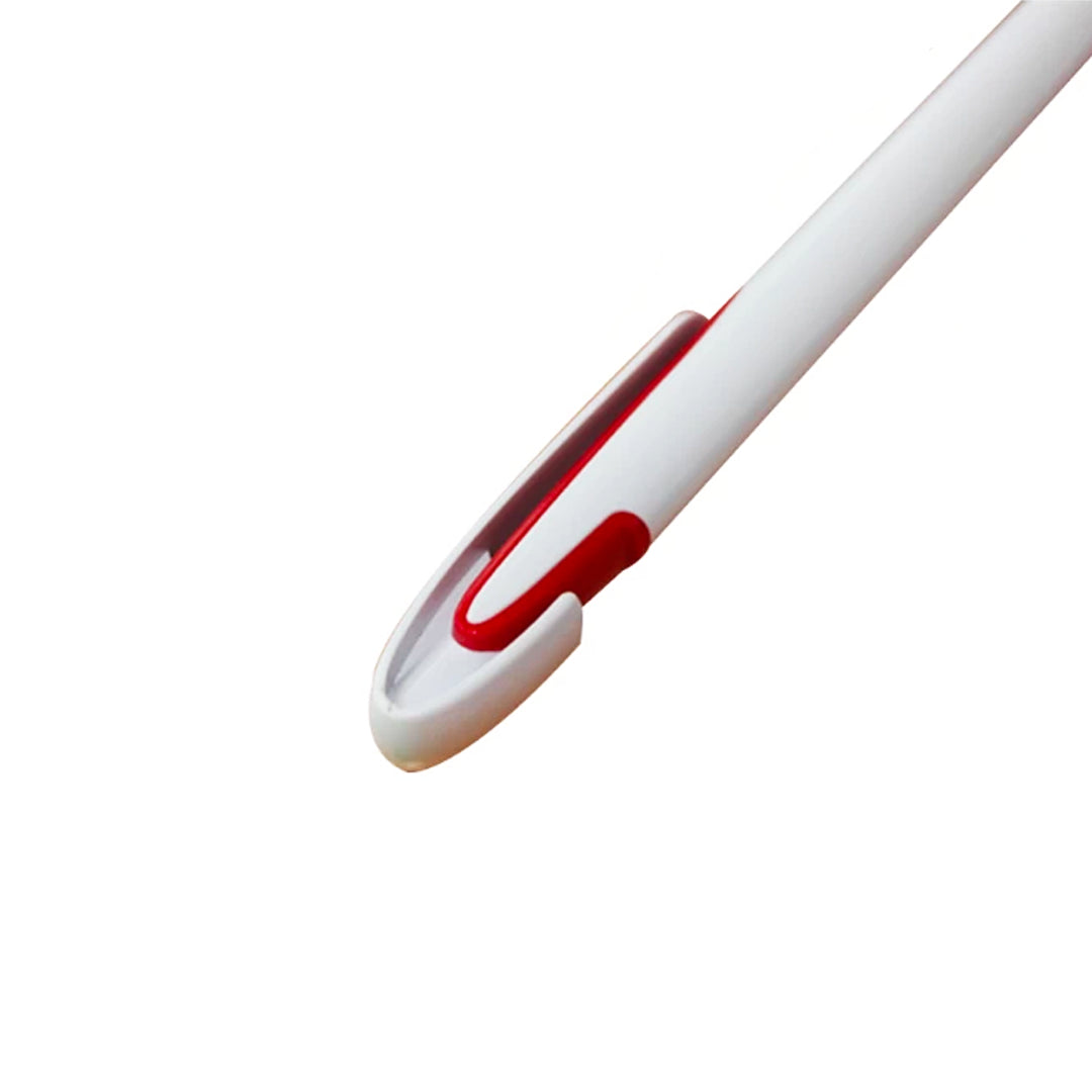 White sublimation pencil red line