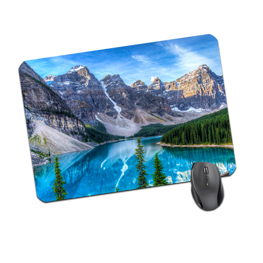 Smooth sublimable mousepad 24 x 21 cm