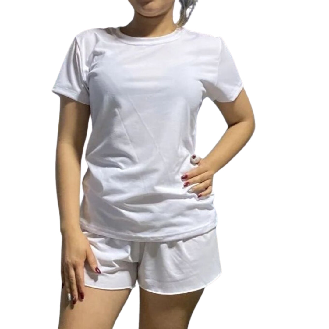 Sublimable Pajamas set Short and T-shirt