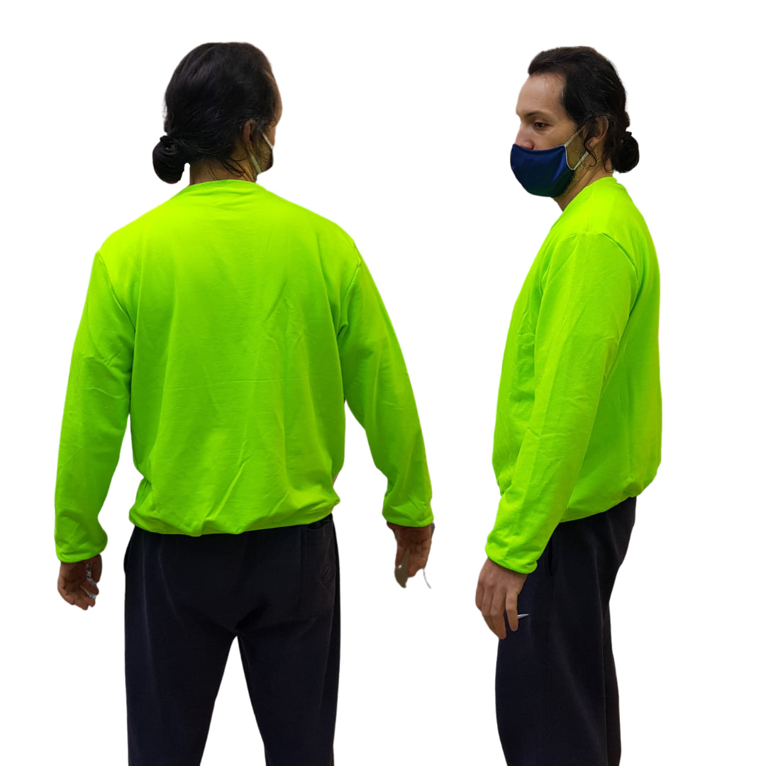 Sublimable Men's T-shirts Neon Green SML XL XXL