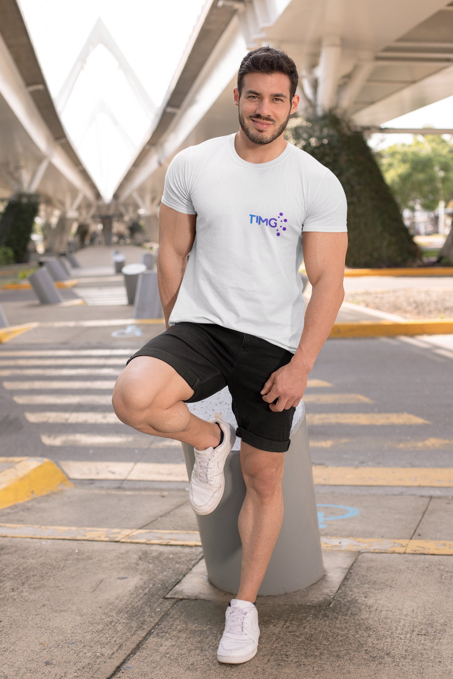 Men s Sublimable Polos S to XXXL Round Neck white TIMG Peru