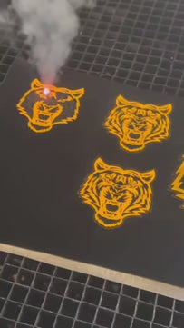Marcadora laser tubo co2 Velocidad en fabricacion textil