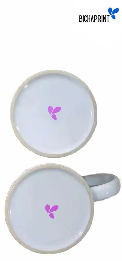 Ceramic Bowl Bichaprint Pink AA