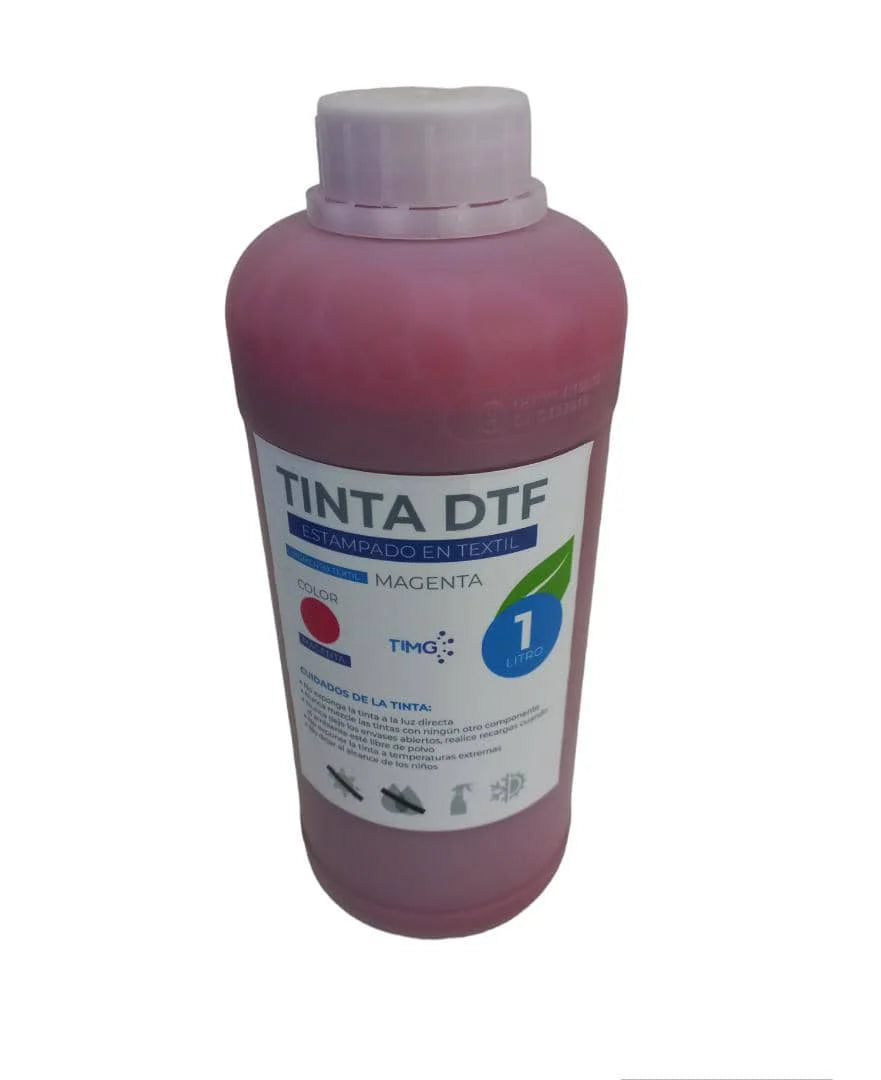 Tinta Textil DTF para Film Botella de Litro
