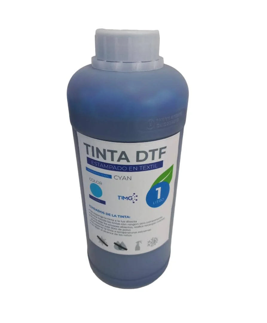 Tinta Textil DTF para Film Botella de Litro