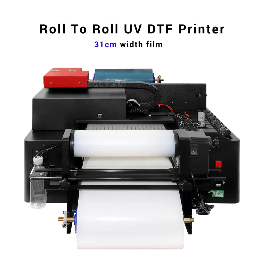 Impresora UV DTF 2023: Impresora UV de Logotipos en Rollo A3
