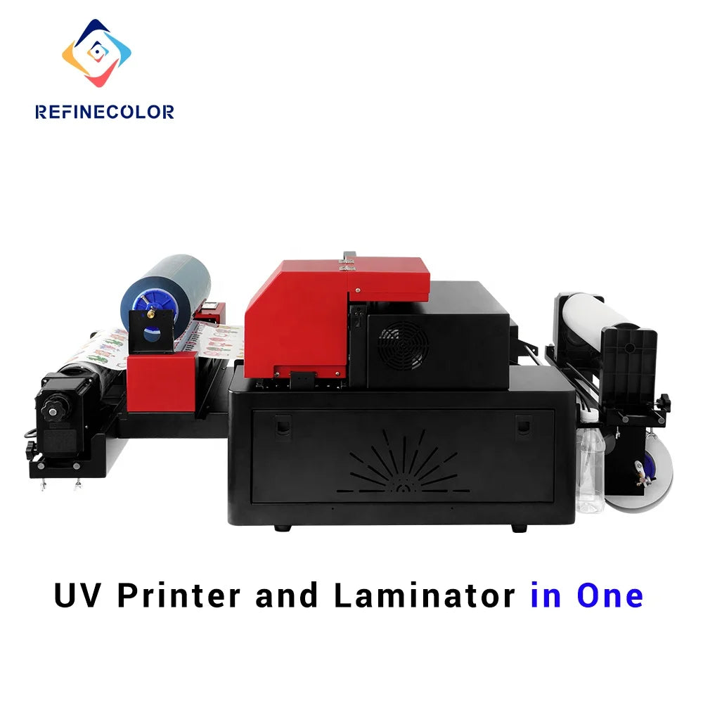 Impresora UV DTF 2023: Impresora UV de Logotipos en Rollo A3